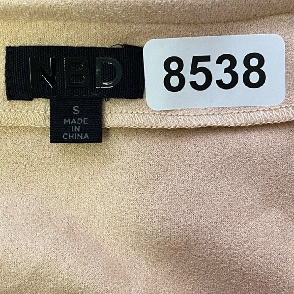 NBD Tyler Fringe Jacket - Blush Nude - Picture 5 of 12